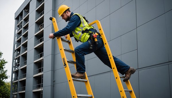 Echelle à plateforme : sécurité et efficacité sur vos chantiers