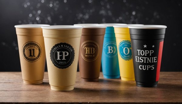 Top 5 gobelets plastiques personnalisés pour vos événements festifs